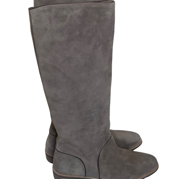 UGG Australia DALEY Gracen Womens tan Suede Comfort Knee High Ride Boots Sz 9.5 - Picture 3 of 16